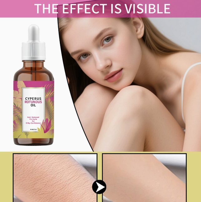 Floral Hair Removal Care Oil – Nourishing & Hydrating Full Body Massage Essence Oil